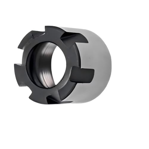 YJQHODY 5 Stück Spannmuttern M10x0,75, ER8-ER40 A/M/UM Typ Hochhärtende Metallspannzangenmuttern for Spannfutterhalter-Drehmaschine(M13x0.75) von YJQHODY