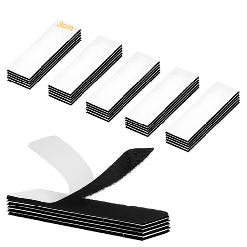 YJSDDNTY 30 pcs Klettband Selbstklebend Extra Stark,3 x 10cm Doppelseitiges Klettverschluss Selbstklebend,Klebepad für Wände, Boden, Tür, Couch-Kissen YJSDDNTY 30 pcs Klettband Selbstklebend Extra Stark,3 x 10cm Doppelseitiges Klettverschluss Selbstklebend,Klebepad für Wände, Boden, Tür, Couch-Kissen von YJSDDNTY
