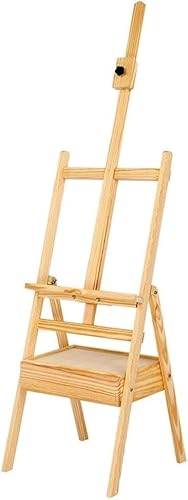 YJYJY Massivholz-Mehrzweck-Staffelei, anhebbare, zusammenklappbare Staffelei, Outdoor-Kunst, für Studenten YJYJY Massivholz-Mehrzweck-Staffelei, anhebbare, zusammenklappbare Staffelei, Outdoor-Kunst, für Studenten von YJYJY