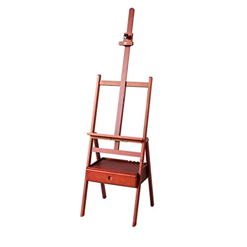 YJYJY Mehrzweckstaffelei, Bodenstaffelei mit H-Rahmen, 150–192 cm, verstellbare Buchenstaffelei, Künstlerstaffelei für Erwachsene mit Schubladenbox YJYJY Mehrzweckstaffelei, Bodenstaffelei mit H-Rahmen, 150–192 cm, verstellbare Buchenstaffelei, Künstlerstaffelei für Erwachsene mit Schubladenbox von YJYJY