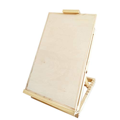 YJYJY Staffelei Art Supply Verstellbare Tischstaffelei für Künstler, Malerei, Massivholz, leichtes, zusammenklappbares Design YJYJY Staffelei Art Supply Verstellbare Tischstaffelei für Künstler, Malerei, Massivholz, leichtes, zusammenklappbares Design von YJYJY