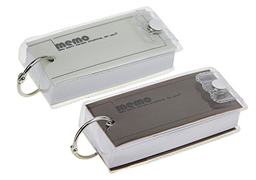 Lernkarte 2 Stück Karteikarten Blanko Lernkartei mit Druckknopf Vokabeln lernen Taschenversion Ringbuch für Schule und Büro 9,5 * 4,5cm Lernkarte 2 Stück Karteikarten Blanko Lernkartei mit Druckknopf Vokabeln lernen Taschenversion Ringbuch für Schule und Büro 9,5 * 4,5cm von YJZQ