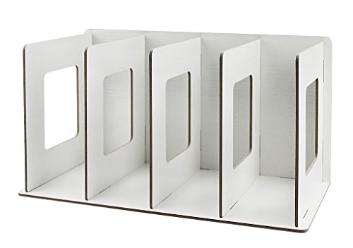Stehsammler Abnehmbar Stehordner Zeitschriftensammler aus Holz DIY Archivsammler Schreibtischorganizer mit 4 Fächer Katalogsammler für Buch Magazin CD Halter Stehsammler Abnehmbar Stehordner Zeitschriftensammler aus Holz DIY Archivsammler Schreibtischorganizer mit 4 Fächer Katalogsammler für Buch Magazin CD Halter von YJZQ