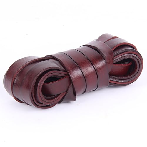 1 Meter Braun Lederband Flach Lederriemen Lederbänder Breite 12mm Lederschnur 2 mm dick Meterware Vintage Bänder für DIY Armband Halskette Schmuck Handwerk Basteln von Taschenriemen Schultergurte 1 Meter Braun Lederband Flach Lederriemen Lederbänder Breite 12mm Lederschnur 2 mm dick Meterware Vintage Bänder für DIY Armband Halskette Schmuck Handwerk Basteln von Taschenriemen Schultergurte von YKAFADE