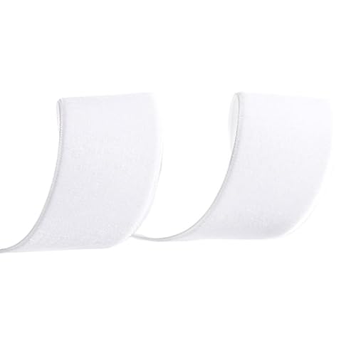 YKAFADE 10 Yards Samt Schleifenband Dekoband -38mm Breite Samtband Geschenkband Schmuckband zum Nähen Dekoration für Geschenkverpackung Brautstrauß Basteln Haarschmuck Hochzeit Tischdeko -Weiße YKAFADE 10 Yards Samt Schleifenband Dekoband -38mm Breite Samtband Geschenkband Schmuckband zum Nähen Dekoration für Geschenkverpackung Brautstrauß Basteln Haarschmuck Hochzeit Tischdeko -Weiße von YKAFADE