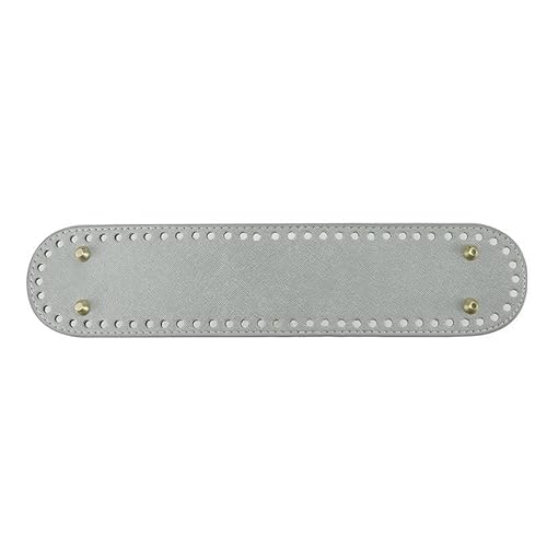 YKAFADE 12 Stück Taschenboden zum Häkeln, 32 x 6cm Kunstleder Boden mit Löchern PU Leder Tasche Bodenformer Handgewebte Tasche Pad für Handtasche DIY Strickhäkelbeutel Häkelzubehör -Grau YKAFADE 12 Stück Taschenboden zum Häkeln, 32 x 6cm Kunstleder Boden mit Löchern PU Leder Tasche Bodenformer Handgewebte Tasche Pad für Handtasche DIY Strickhäkelbeutel Häkelzubehör -Grau von YKAFADE