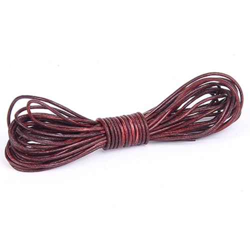 YKAFADE 1m Rund Lederband Lederschnur Durchmesser 1.5mm Lederriemen Braun Lederschnur Schnur Klassik Lederschnüre Für DIY-Handwerk Gürtel Armband Halskette Armbänder Basteln Schmuckherstellung YKAFADE 1m Rund Lederband Lederschnur Durchmesser 1.5mm Lederriemen Braun Lederschnur Schnur Klassik Lederschnüre Für DIY-Handwerk Gürtel Armband Halskette Armbänder Basteln Schmuckherstellung von YKAFADE
