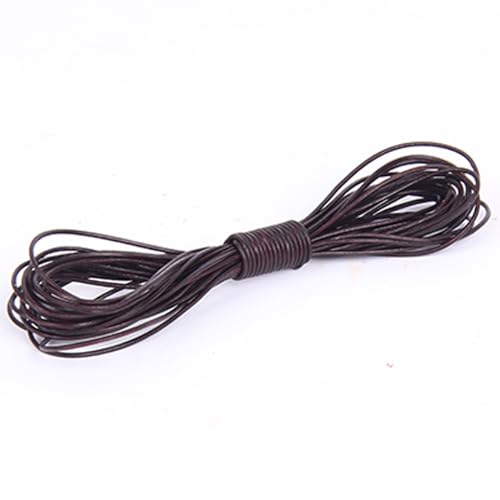 YKAFADE 1m Rund Lederband Lederschnur Durchmesser 1mm Lederriemen Braun Lederschnur Schnur Klassik Lederschnüre Für DIY-Handwerk Gürtel Armband Halskette Armbänder Basteln Schmuckherstellung YKAFADE 1m Rund Lederband Lederschnur Durchmesser 1mm Lederriemen Braun Lederschnur Schnur Klassik Lederschnüre Für DIY-Handwerk Gürtel Armband Halskette Armbänder Basteln Schmuckherstellung von YKAFADE