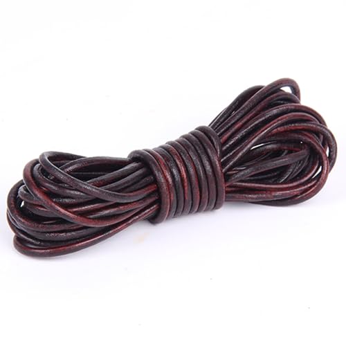YKAFADE 1m Rund Lederband Lederschnur Durchmesser 3mm Lederriemen Braun Lederschnur Schnur Klassik Lederschnüre Für DIY-Handwerk Gürtel Armband Halskette Armbänder Basteln Schmuckherstellung YKAFADE 1m Rund Lederband Lederschnur Durchmesser 3mm Lederriemen Braun Lederschnur Schnur Klassik Lederschnüre Für DIY-Handwerk Gürtel Armband Halskette Armbänder Basteln Schmuckherstellung von YKAFADE