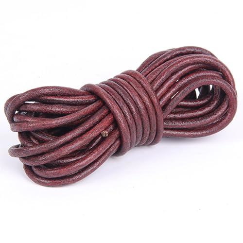 YKAFADE 1m Rund Lederband Lederschnur Durchmesser 4mm Lederriemen Braun Lederschnur Schnur Klassik Lederschnüre Für DIY-Handwerk Gürtel Armband Halskette Armbänder Basteln Schmuckherstellung YKAFADE 1m Rund Lederband Lederschnur Durchmesser 4mm Lederriemen Braun Lederschnur Schnur Klassik Lederschnüre Für DIY-Handwerk Gürtel Armband Halskette Armbänder Basteln Schmuckherstellung von YKAFADE