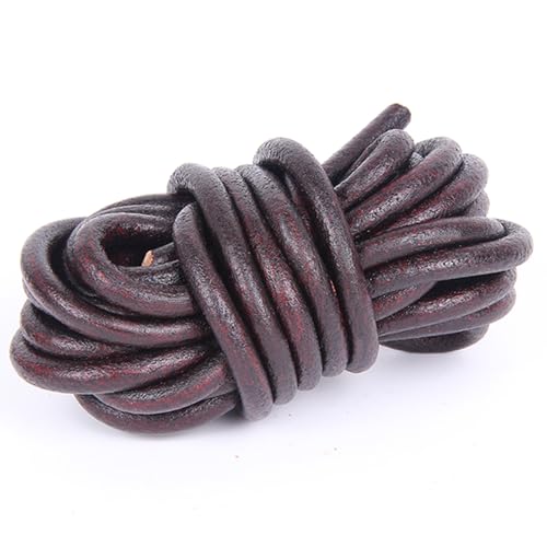 YKAFADE 1m Rund Lederband Lederschnur Durchmesser 8mm Lederriemen Braun Lederschnur Schnur Klassik Lederschnüre Für DIY-Handwerk Gürtel Armband Halskette Armbänder Basteln Schmuckherstellung YKAFADE 1m Rund Lederband Lederschnur Durchmesser 8mm Lederriemen Braun Lederschnur Schnur Klassik Lederschnüre Für DIY-Handwerk Gürtel Armband Halskette Armbänder Basteln Schmuckherstellung von YKAFADE