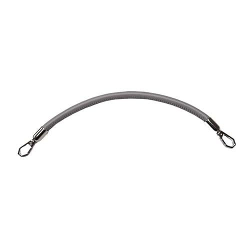 YKAFADE 2 Stück 30cm Leder Taschengriffe mit Karabinerhaken, Ledergriffe für Taschen Schulterriemen Ersatzgriff Abnehmbare Leder Tasche Gürtel für Handtaschen Umhängetasche Geldbörse -Grau YKAFADE 2 Stück 30cm Leder Taschengriffe mit Karabinerhaken, Ledergriffe für Taschen Schulterriemen Ersatzgriff Abnehmbare Leder Tasche Gürtel für Handtaschen Umhängetasche Geldbörse -Grau von YKAFADE