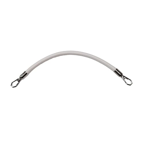 YKAFADE 2 Stück 30cm Leder Taschengriffe mit Karabinerhaken, Ledergriffe für Taschen Schulterriemen Ersatzgriff Abnehmbare Leder Tasche Gürtel für Handtaschen Umhängetasche Geldbörse -Weiß YKAFADE 2 Stück 30cm Leder Taschengriffe mit Karabinerhaken, Ledergriffe für Taschen Schulterriemen Ersatzgriff Abnehmbare Leder Tasche Gürtel für Handtaschen Umhängetasche Geldbörse -Weiß von YKAFADE