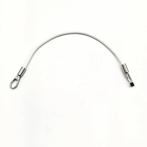 YKAFADE 2 Stück 30cm Taschenhenkel PU Leder Taschengriffe mit Karabiner Schultergurt Ersatzgriff Handtasche Riemen DIY Taschengurt Gurt für Tasche Umhängetasche Geldbörse Schulterriemen - Weiß YKAFADE 2 Stück 30cm Taschenhenkel PU Leder Taschengriffe mit Karabiner Schultergurt Ersatzgriff Handtasche Riemen DIY Taschengurt Gurt für Tasche Umhängetasche Geldbörse Schulterriemen - Weiß von YKAFADE