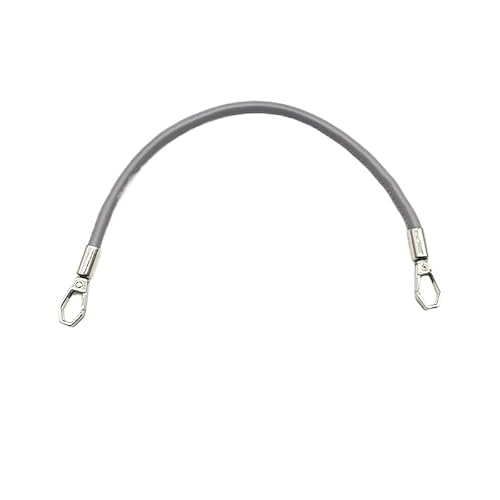 YKAFADE 2 Stück 40cm Taschenhenkel PU Leder Taschengriffe mit Karabiner Schultergurt Ersatzgriff Handtasche Riemen DIY Taschengurt Gurt für Tasche Umhängetasche Geldbörse Schulterriemen - Grau YKAFADE 2 Stück 40cm Taschenhenkel PU Leder Taschengriffe mit Karabiner Schultergurt Ersatzgriff Handtasche Riemen DIY Taschengurt Gurt für Tasche Umhängetasche Geldbörse Schulterriemen - Grau von YKAFADE