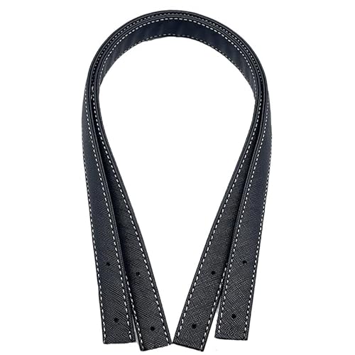 YKAFADE 2 Stück Taschengriffe Aus PU Leder Lederriemen für Taschen Leder Tasche Gürtel Ersatz Griff Schultergurte Handtaschen Griffe mit Nieten Taschengurt Ersatz Handtaschenriemen für Tasche,Schwarz YKAFADE 2 Stück Taschengriffe Aus PU Leder Lederriemen für Taschen Leder Tasche Gürtel Ersatz Griff Schultergurte Handtaschen Griffe mit Nieten Taschengurt Ersatz Handtaschenriemen für Tasche,Schwarz von YKAFADE