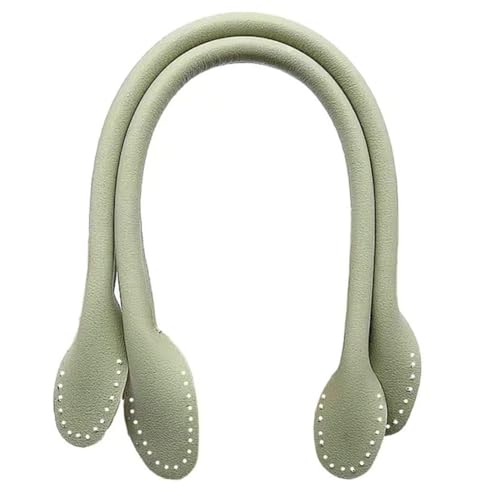 YKAFADE 2 Stück Taschengriffe Taschenhenkel 42cm PU Leder Lederriemen für Taschen Leder Tasche Gürtel Ersatz Griff Handtaschen Griffe Schultergurt Ersatzgriff für Handtasche Geldbörsen Zubehör,Grün von YKAFADE
