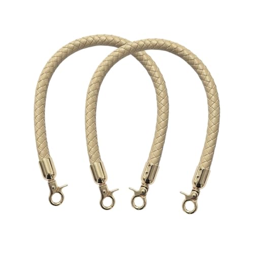 YKAFADE 2 Stück Taschenhenkel 30cm Pu Leder Taschengriffe Geflochtene Taschenbügel Schultergurt Schulterriemen Riemen Ersatz Gürtel für Tasche Handtasche Leder Lederriemen für DIY Geldbörse,Khaki YKAFADE 2 Stück Taschenhenkel 30cm Pu Leder Taschengriffe Geflochtene Taschenbügel Schultergurt Schulterriemen Riemen Ersatz Gürtel für Tasche Handtasche Leder Lederriemen für DIY Geldbörse,Khaki von YKAFADE