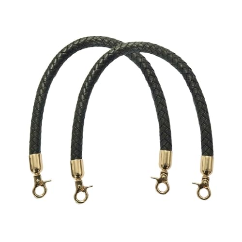 YKAFADE 2 Stück Taschenhenkel 30cm Pu Leder Taschengriffe Geflochtene Taschenbügel Schultergurt Schulterriemen Riemen Ersatz Gürtel für Tasche Handtasche Leder Lederriemen für DIY Geldbörse,Schwarz YKAFADE 2 Stück Taschenhenkel 30cm Pu Leder Taschengriffe Geflochtene Taschenbügel Schultergurt Schulterriemen Riemen Ersatz Gürtel für Tasche Handtasche Leder Lederriemen für DIY Geldbörse,Schwarz von YKAFADE