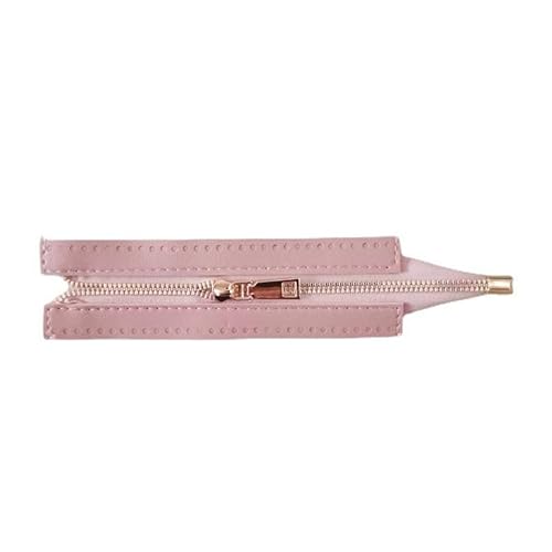 YKAFADE 4 Stück Reißverschlüsse,PU-Leder-Reißverschluss zum Nähen, 24cm Metallreißverschlüsse Mit PU-Lederrahmen Reißverschlusszubehör Für DIY-Häkeltaschen, Nähen, Jeans, Bastelzubehör -Rosa YKAFADE 4 Stück Reißverschlüsse,PU-Leder-Reißverschluss zum Nähen, 24cm Metallreißverschlüsse Mit PU-Lederrahmen Reißverschlusszubehör Für DIY-Häkeltaschen, Nähen, Jeans, Bastelzubehör -Rosa von YKAFADE