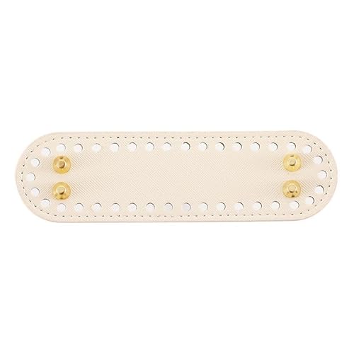 YKAFADE 6 Stück Taschenboden PU Leder Taschenboden Zum Häkeln Ovale Kunstleder Tasche Boden mit Löchern 5 * 18 cm für Handtasche Strickbeutel Schultertasche DIY Tasche Häkelzubehör-Beige YKAFADE 6 Stück Taschenboden PU Leder Taschenboden Zum Häkeln Ovale Kunstleder Tasche Boden mit Löchern 5 * 18 cm für Handtasche Strickbeutel Schultertasche DIY Tasche Häkelzubehör-Beige von YKAFADE