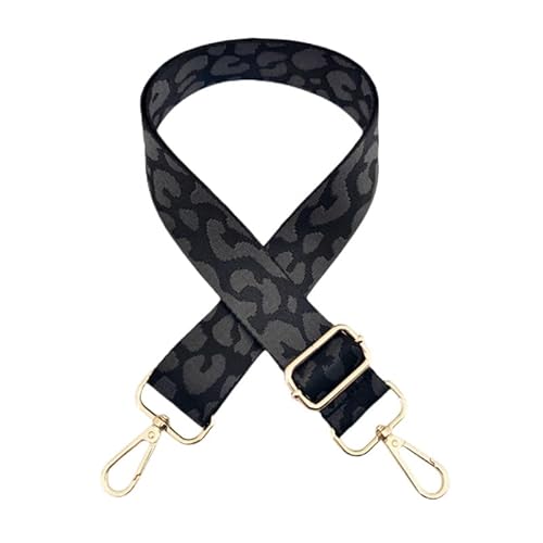 YKAFADE Boho Leopard Verstellbarer Ersatz-Taschengurt Schultergurt für Taschen 72-130CM Trageriemen Taschenriemen Handtaschen Gurt Taschenriemen Damen Zubehör Taschengurte zum Wechseln,Grau Schwarz YKAFADE Boho Leopard Verstellbarer Ersatz-Taschengurt Schultergurt für Taschen 72-130CM Trageriemen Taschenriemen Handtaschen Gurt Taschenriemen Damen Zubehör Taschengurte zum Wechseln,Grau Schwarz von YKAFADE