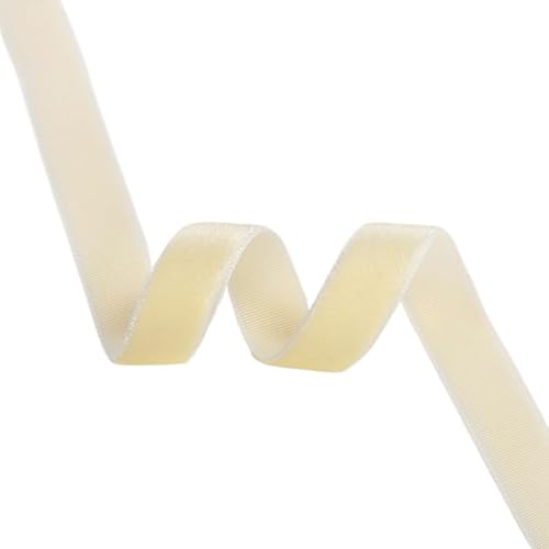 YKAFADE Samtband 25 Yards 40 mm Breite Geschenkband Schleifenband Schmuckband zum Dekorieren & Basteln Dekoration für Haarschmuck Kranz Deko DIY Schleife Bogen Hochzeit Tischdeko -Beige YKAFADE Samtband 25 Yards 40 mm Breite Geschenkband Schleifenband Schmuckband zum Dekorieren & Basteln Dekoration für Haarschmuck Kranz Deko DIY Schleife Bogen Hochzeit Tischdeko -Beige von YKAFADE
