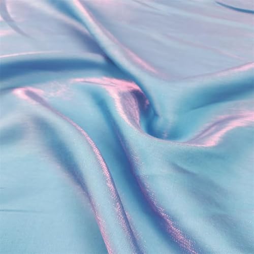 YKAFADE Satin Stoff Meterware 300cm * 150cm Modestoff Deko-Stoff Kostümstoff zum Nähen Bunt Glanz Satin Hauch Zart,zum Dekorieren Basteln Für Hochzeitskleider Tischdecken Vorhänge -Blau #1 YKAFADE Satin Stoff Meterware 300cm * 150cm Modestoff Deko-Stoff Kostümstoff zum Nähen Bunt Glanz Satin Hauch Zart,zum Dekorieren Basteln Für Hochzeitskleider Tischdecken Vorhänge -Blau #1 von YKAFADE