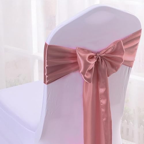 YKAFADE Satin Stuhlschleifen 10 Stück 17 * 275cm Hochzeit Stuhl Bogen Stuhlschärpen Schleife Band Stuhldekoration für Hochzeit Deko,Bankett,Geburtstag Party Hotel Zuhause Dekoration,Rose Gold YKAFADE Satin Stuhlschleifen 10 Stück 17 * 275cm Hochzeit Stuhl Bogen Stuhlschärpen Schleife Band Stuhldekoration für Hochzeit Deko,Bankett,Geburtstag Party Hotel Zuhause Dekoration,Rose Gold von YKAFADE
