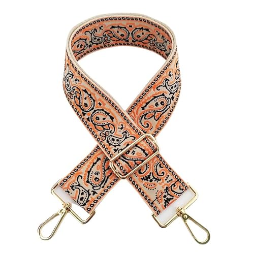 YKAFADE Schultergurt 5CM Breit Schulterriemen 75cm-130cm Stickerei Schultergurt mit Karabiner für Taschen Umhängegurt Taschengurte Zum Wechseln für Damen Handtaschen DIY Zubehör -Orange schwarz YKAFADE Schultergurt 5CM Breit Schulterriemen 75cm-130cm Stickerei Schultergurt mit Karabiner für Taschen Umhängegurt Taschengurte Zum Wechseln für Damen Handtaschen DIY Zubehör -Orange schwarz von YKAFADE