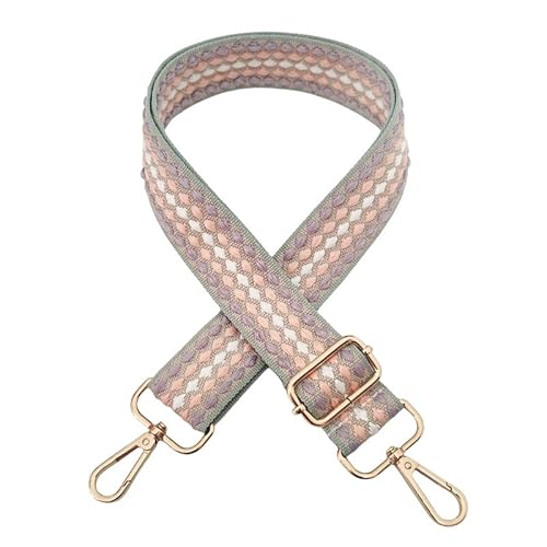 YKAFADE Schultergurt für Tasche Verstellbar 72-130CM Taschengurt Breit 3.8cm Umhängetaschen Strap Taschenband Schulterriemen Tragegurt für Handtaschen Schultertaschen Tragetaschen -Lila Weiß YKAFADE Schultergurt für Tasche Verstellbar 72-130CM Taschengurt Breit 3.8cm Umhängetaschen Strap Taschenband Schulterriemen Tragegurt für Handtaschen Schultertaschen Tragetaschen -Lila Weiß von YKAFADE
