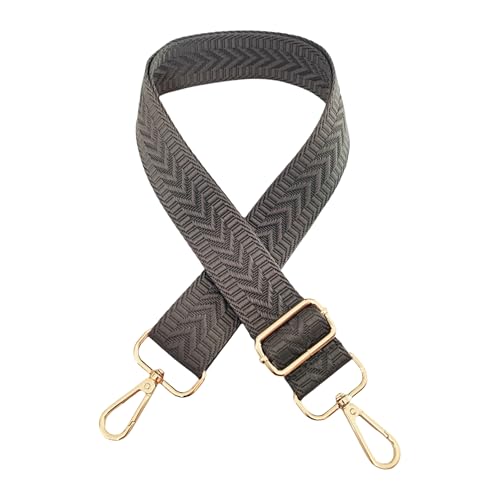 YKAFADE Taschengurt für Damen & Herren, 3.8 cm Breiter 72-130 cm einfarbig Verstellbarer Schultergurt mit Metallhaken Ersatz-Taschengurt Tragegurt für Schultertaschen Handtasche Tasche,Dunkelgrau YKAFADE Taschengurt für Damen & Herren, 3.8 cm Breiter 72-130 cm einfarbig Verstellbarer Schultergurt mit Metallhaken Ersatz-Taschengurt Tragegurt für Schultertaschen Handtasche Tasche,Dunkelgrau von YKAFADE
