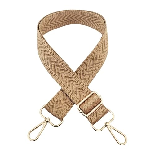 YKAFADE Taschengurt für Damen & Herren, 3.8 cm Breiter 72-130 cm einfarbig Verstellbarer Schultergurt mit Metallhaken Ersatz-Taschengurt Tragegurt für Schultertaschen Handtasche Tasche,Khaki YKAFADE Taschengurt für Damen & Herren, 3.8 cm Breiter 72-130 cm einfarbig Verstellbarer Schultergurt mit Metallhaken Ersatz-Taschengurt Tragegurt für Schultertaschen Handtasche Tasche,Khaki von YKAFADE
