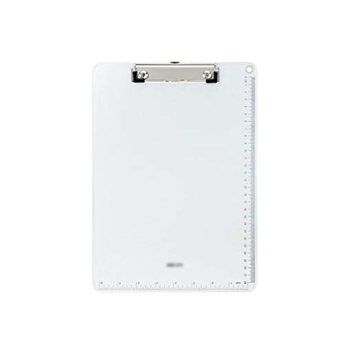 YKHB Klemmbrett Klemmbrett A4 Größe 22,6 x 32,1 cm Metalleinfassung Klemmbretter kann aufgehängt werden, tragbarer flacher Clip für Klassenzimmer, Büro, Geschäft für Büro und Zuhause von YKHB