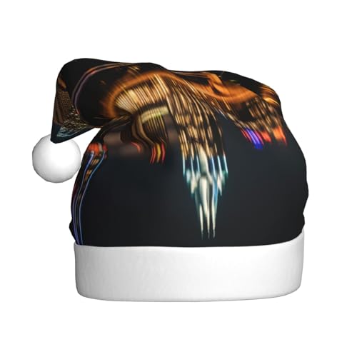 YKJJFVZ Austin Weihnachtsmütze mit Texas-Druck, Weihnachtsmütze für Erwachsene, Uni, Weihnachtsmütze für Neujahr, festliche Party YKJJFVZ Austin Weihnachtsmütze mit Texas-Druck, Weihnachtsmütze für Erwachsene, Uni, Weihnachtsmütze für Neujahr, festliche Party von YKJJFVZ
