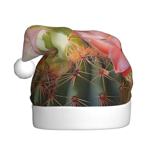YKJJFVZ Weihnachtsmütze mit Aquarell-Kaktusdruck, Weihnachtsmütze für Erwachsene, Uni, Weihnachtsmütze für Neujahr, festliche Party YKJJFVZ Weihnachtsmütze mit Aquarell-Kaktusdruck, Weihnachtsmütze für Erwachsene, Uni, Weihnachtsmütze für Neujahr, festliche Party von YKJJFVZ