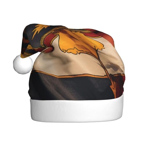 YKJJFVZ Weihnachtsmütze mit Maryland-Flagge, Weihnachtsmütze für Erwachsene, Uni, Weihnachtsmütze für Neujahr, festliche Party YKJJFVZ Weihnachtsmütze mit Maryland-Flagge, Weihnachtsmütze für Erwachsene, Uni, Weihnachtsmütze für Neujahr, festliche Party von YKJJFVZ