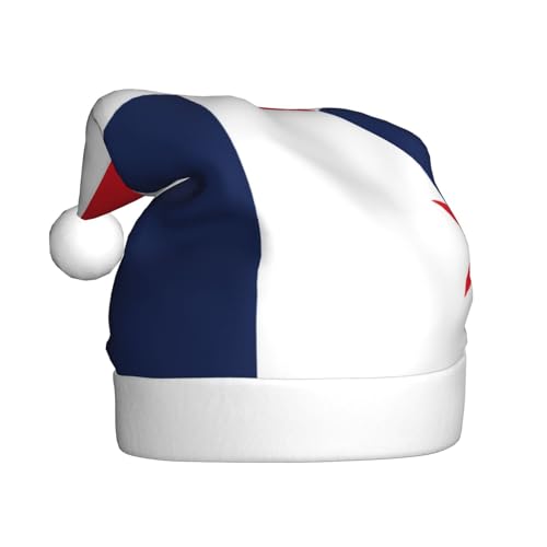 YKJJFVZ Weihnachtsmütze mit Panama-Motiv, Weihnachtsmütze für Erwachsene, Uni, Weihnachtsmütze für Neujahr, festliche Party YKJJFVZ Weihnachtsmütze mit Panama-Motiv, Weihnachtsmütze für Erwachsene, Uni, Weihnachtsmütze für Neujahr, festliche Party von YKJJFVZ