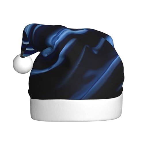 YKJJFVZ Weihnachtsmütze mit amerikanischer blauer Flagge, Weihnachtsmannmütze, Feiertag für Erwachsene, Uni, Weihnachtsmütze für Neujahr, festliche Party YKJJFVZ Weihnachtsmütze mit amerikanischer blauer Flagge, Weihnachtsmannmütze, Feiertag für Erwachsene, Uni, Weihnachtsmütze für Neujahr, festliche Party von YKJJFVZ