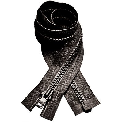 YKK Vislon Zipper #3 Molded Plastic Separating 24 - Sweaters - Black (1 Zipper) by YKK Zipper #3 Molded Plastic Separating von YKK Zipper #3 Molded Plastic Separating