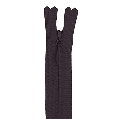 Reißverschluss, Kunststoffspir. verdeckt, palisander,L:22cm Reißverschluss, Kunststoffspir. verdeckt, palisander,L:22cm von YKK