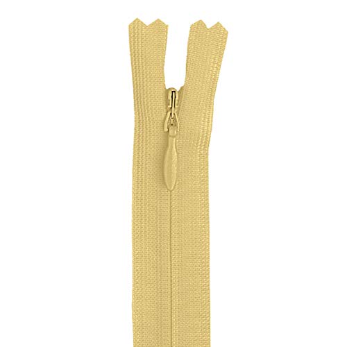 Reißverschluss, Kunststoffspirale verdeckt, lemon, L:22cm Reißverschluss, Kunststoffspirale verdeckt, lemon, L:22cm von YKK