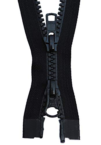 YKK 2 Wege Reißverschluß Schwarzblau Kunststoff 5 mm 75 cm z.B. für Arbeitsjacken, Winterjacken, Anoraks u.s.w. YKK 2 Wege Reißverschluß Schwarzblau Kunststoff 5 mm 75 cm z.B. für Arbeitsjacken, Winterjacken, Anoraks u.s.w. von YKK