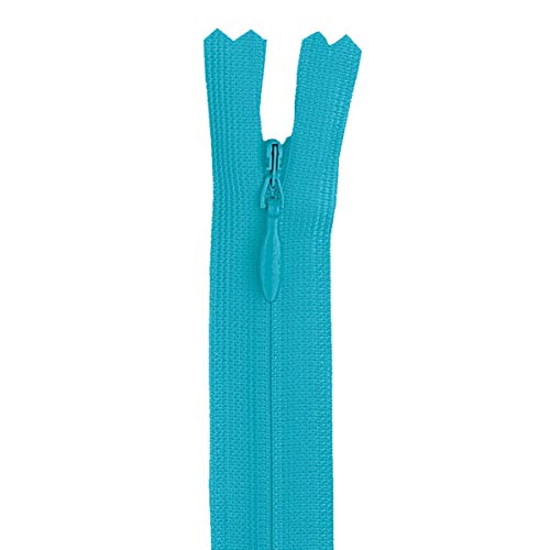 Unbekannt YKK Nahtverdeckt Reißverschluss Nicht teilbar 2 mm 40 cm 547, wasserblau Unbekannt YKK Nahtverdeckt Reißverschluss Nicht teilbar 2 mm 40 cm 547, wasserblau von YKK