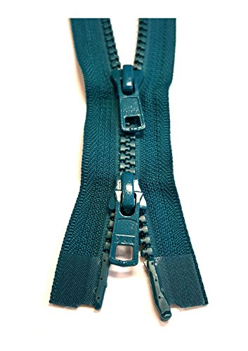 Unbekannt YKK Reißverschluss 2-Wege teilbar Vislon Krampe 80cm Farbe 020 türkisblau Unbekannt YKK Reißverschluss 2-Wege teilbar Vislon Krampe 80cm Farbe 020 türkisblau von YKK