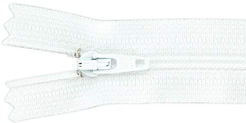 Unbekannt Ziplon Coil Zipper 9"-Weiß von YKK