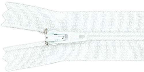 Unbekannt Ziplon Coil Zipper 9"-Weiß Unbekannt Ziplon Coil Zipper 9"-Weiß von YKK