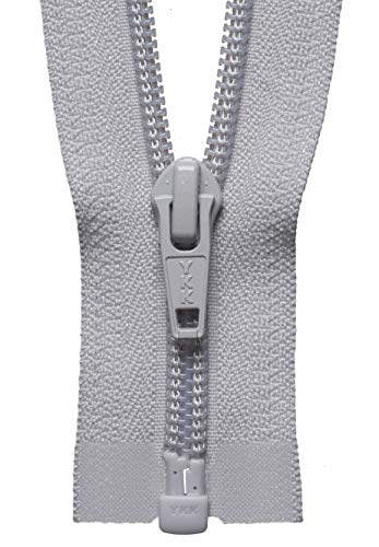 YKK 02041336 Spiralreißverschluss, Nein 336 Silber, 41 cm Length von YKK