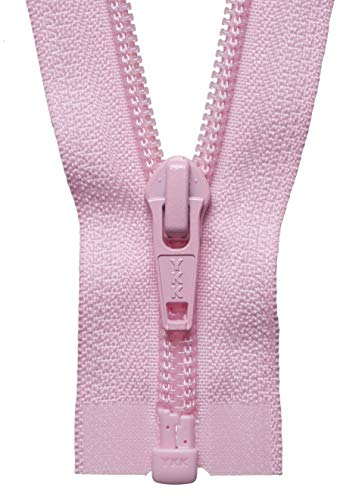 YKK 02056513 Spiralreißverschluss, Nylon, Nein 513 Mid Pink, 56 cm Length von YKK