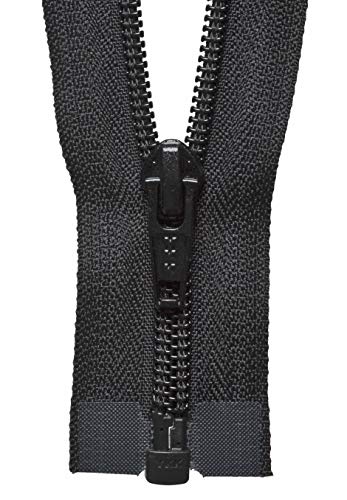 YKK Coilreißverschluss Nr. 580 schwarz 66cm Länge von YKK